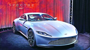 Exhiben autos de películas de Bond