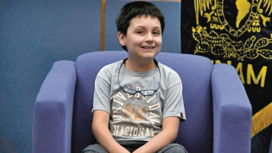 El niño genio que va a la universidad para curar enfermedades