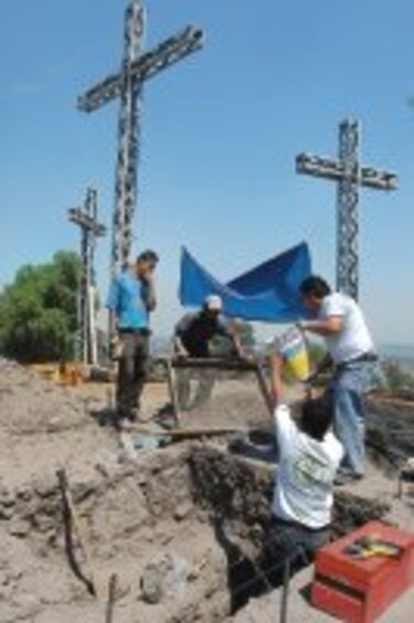 Pirámide en plena ciudad