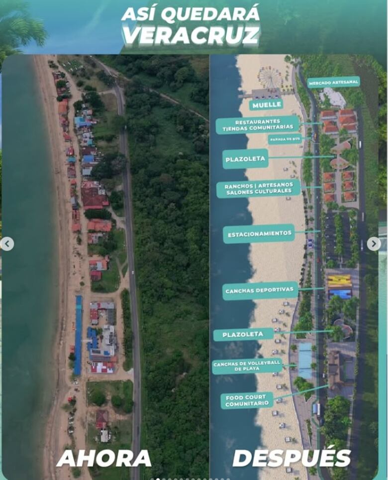 Luego de la remoción de estructuras, así promete la alcaldesa de Arraiján que quedará plaza Veracruz