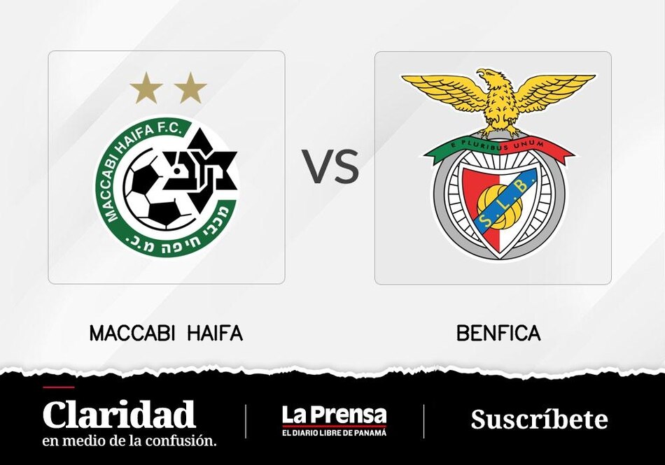 SL Benfica se enfrenta ante Maccabi Haifa en el Estádio da Luz