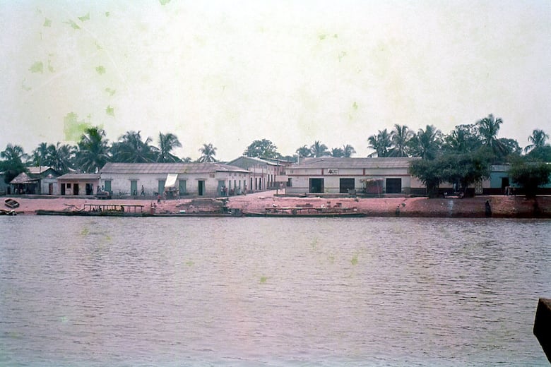 Bajando el Magdalena a bordo de La Monserrate, 1970