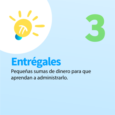 El valor del dinero en los hijos