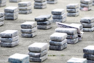 Senan se incauta de 210 kilos de cocaína