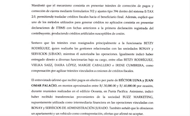 Operación Pandora: los ocho contribuyentes a los que la red del e-Tax 2.0 les arrebató sus créditos fiscales