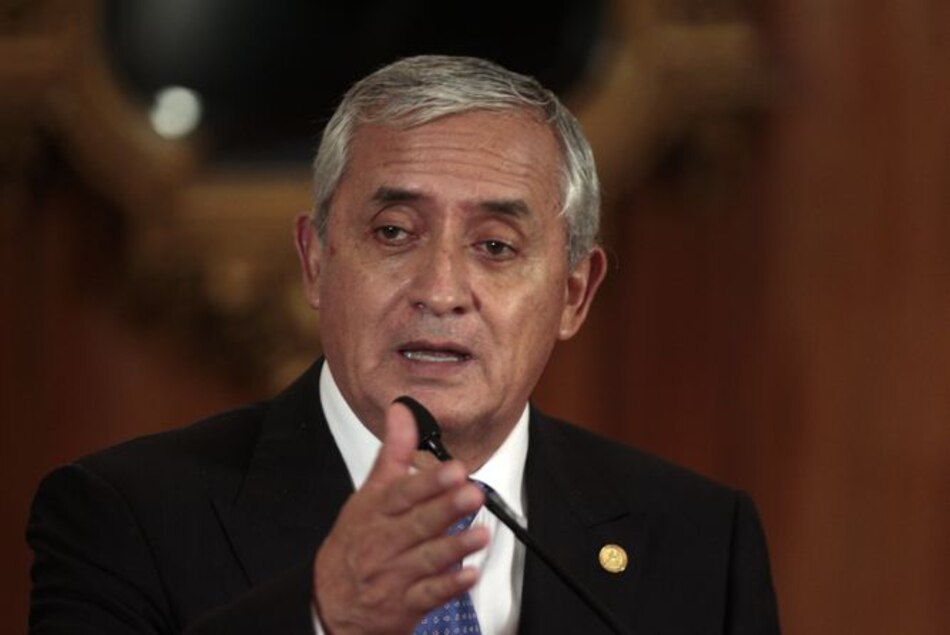 Fiscal: Juez ordena arraigo del presidente Otto Pérez Molina