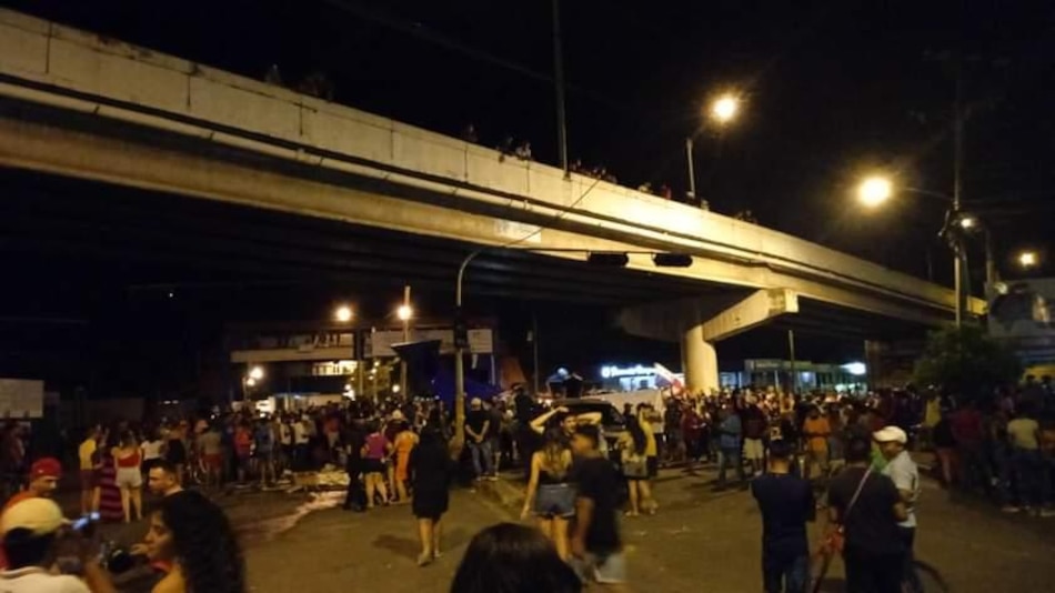 Se mantiene el cierre de la vía Interamericana en Santiago de Veraguas