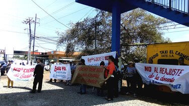 Paro indefinido en colegio de Aguadulce