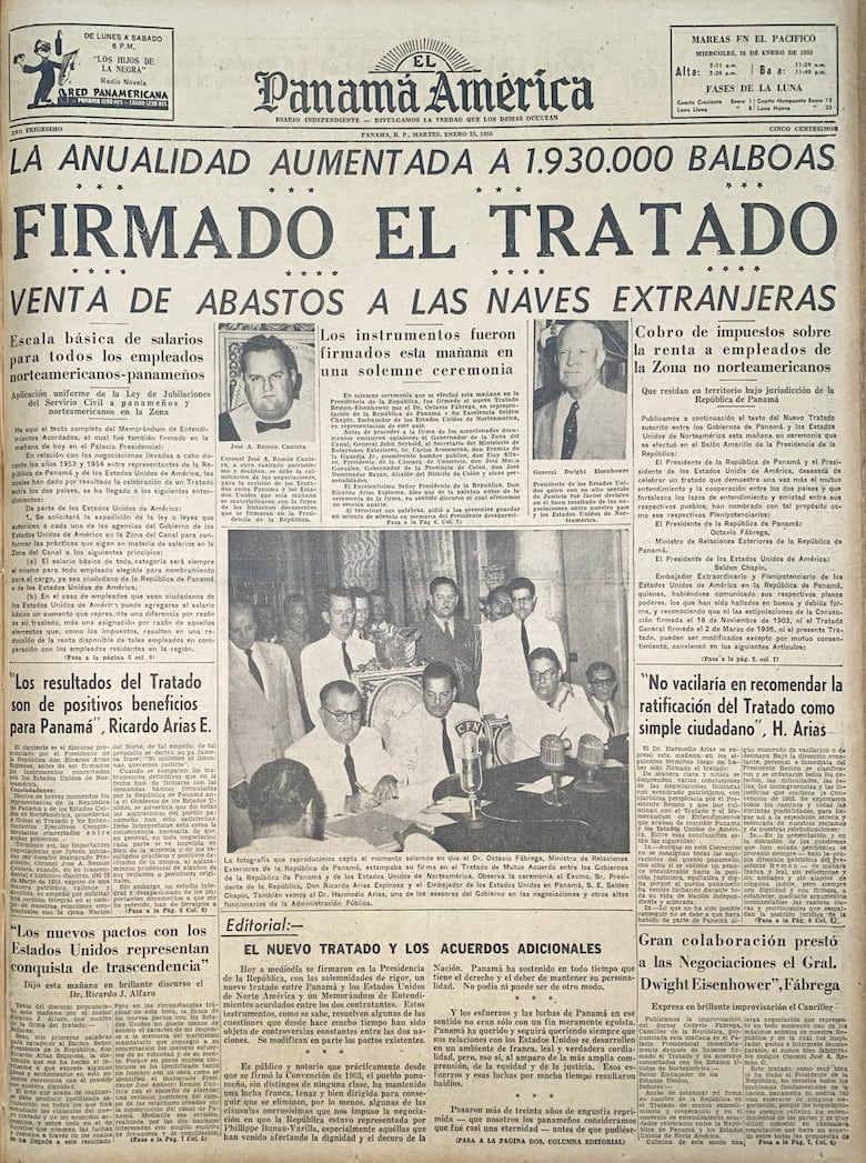 Policías, polleras y asesinato: la vida de José Antonio y el tratado Remón Eisenhower