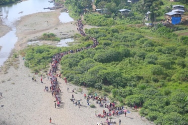 Agosto, un mes sin precedentes en drama migratorio por Darién