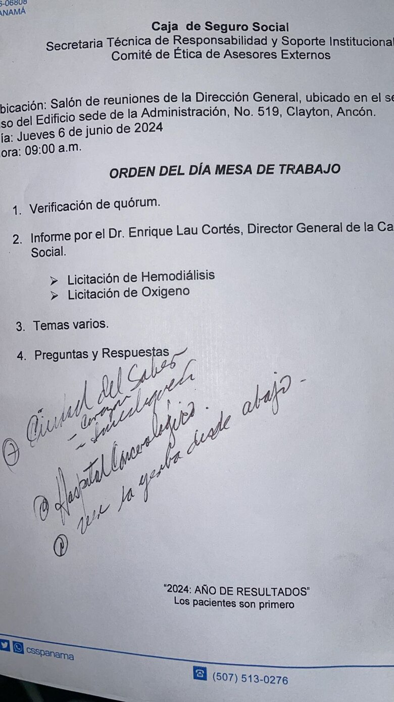 Roberto Troncoso asegura que no está de acuerdo con la reelección de Lau en la CSS; comité de ética tiene posiciones divididas