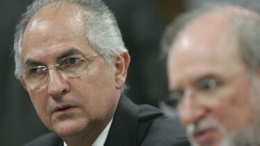 Apresan a golpes al alcalde de Caracas, Antonio Ledezma