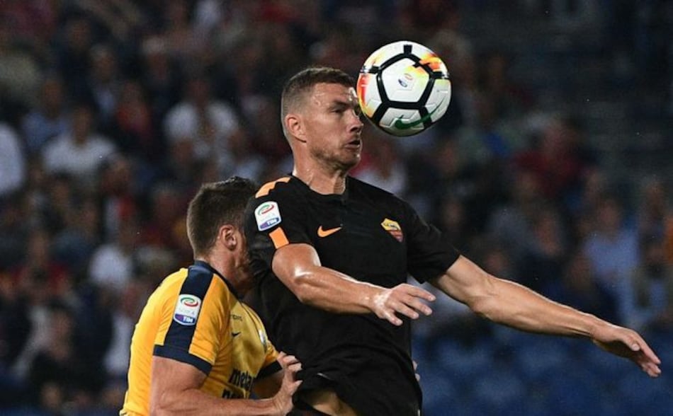 Dzeko, con doblete en triunfo del Roma