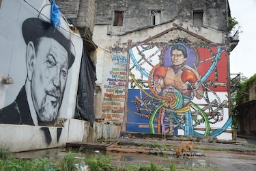 Los barrios como lienzos