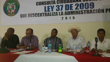 Alcaldes y representantes de Darién, disconformes con la descentralización