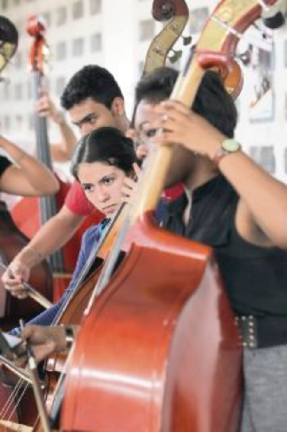 Bach y los músicos jóvenes