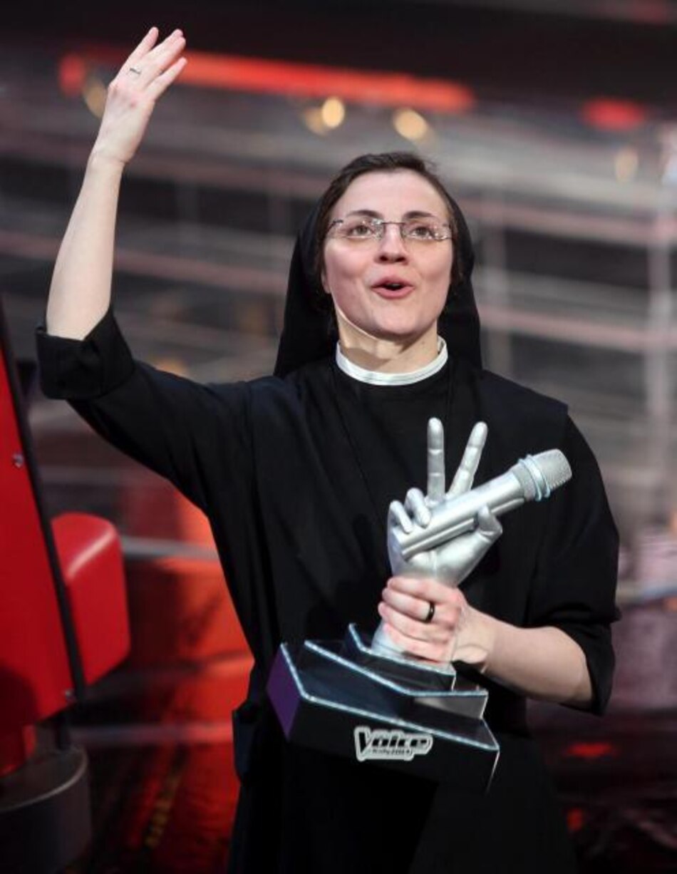 Sor Cristina gana ‘The Voice’ en Italia