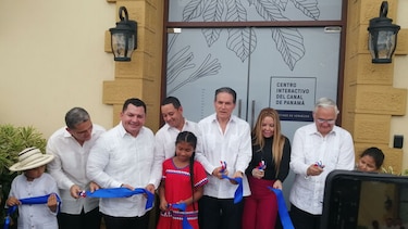 Inauguran centro interactivo del Canal de Panamá en Santiago