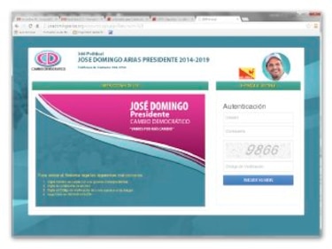 Datos oficiales para campaña