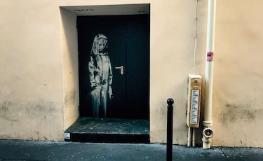 Italia devuelve a Francia un Banksy robado