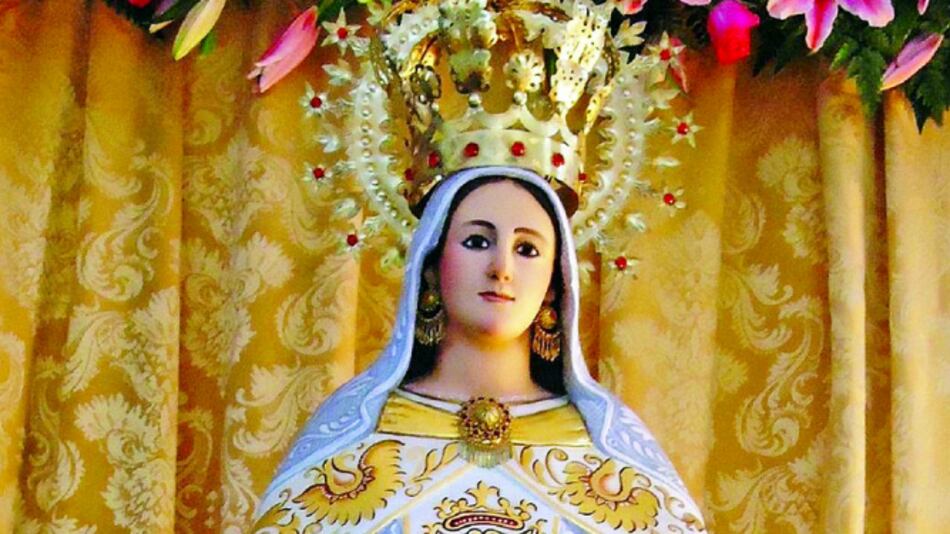 Hurtan escapulario de la virgen de Las Mercedes en Guararé