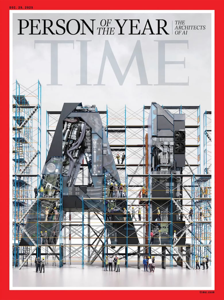 Quiénes son los "arquitectos de la IA", elegidos Persona del Año por la revista Time