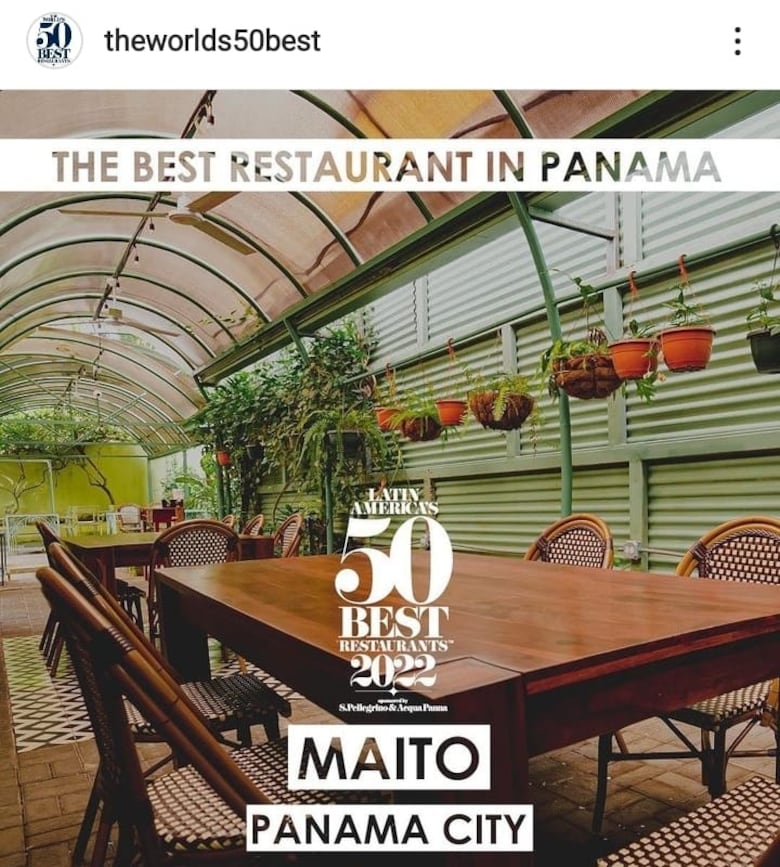 Maito es el sexto mejor restaurante de Latinoamérica, según 50 Best