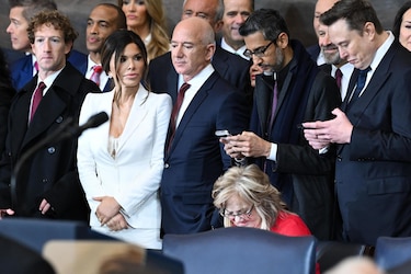 Juramentación de Donald Trump como presidente de los Estados Unidos desde el Capitolio