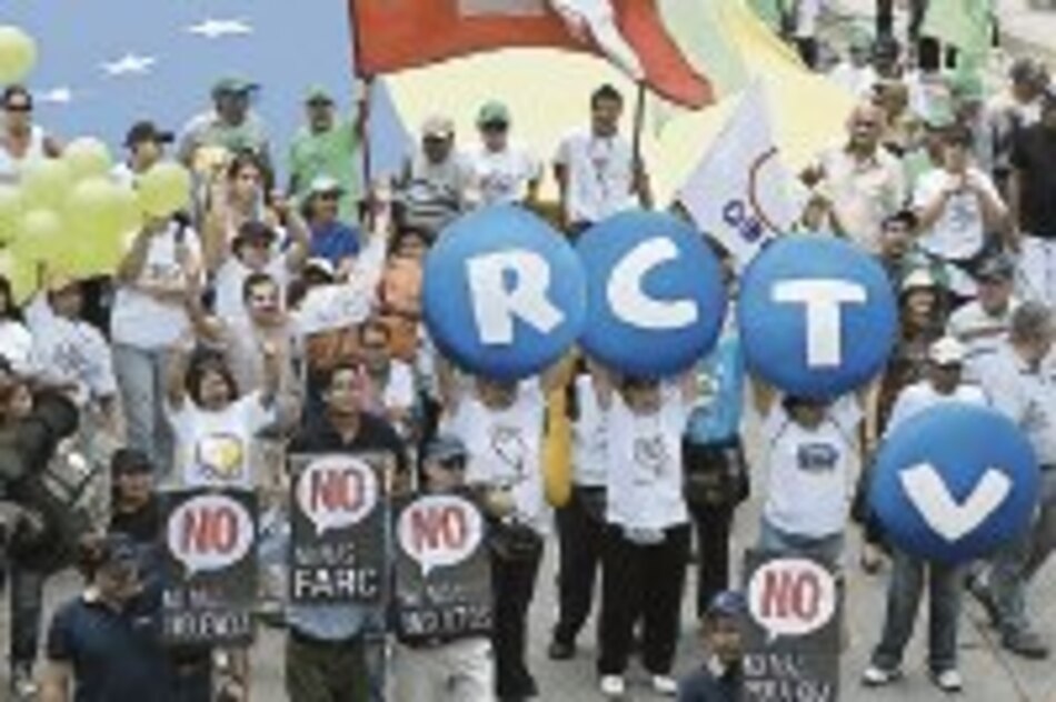 Piden revocar cierre de ‘RCTV’