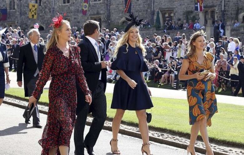 Elton John, Oprah Winfrey y George Clooney, en la boda de Enrique de Inglaterra