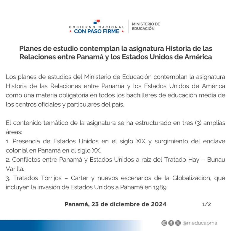 Ponle la firma: lo que nunca te explicaron de los tratados de Panamá