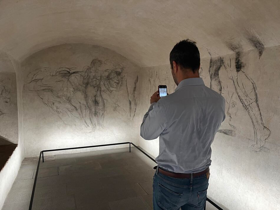 Descenso a la ‘sala secreta’ de Miguel Ángel