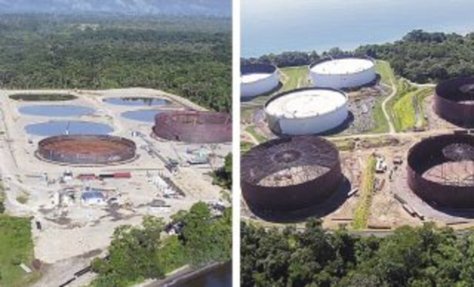 PTP construye cinco tanques adicionales