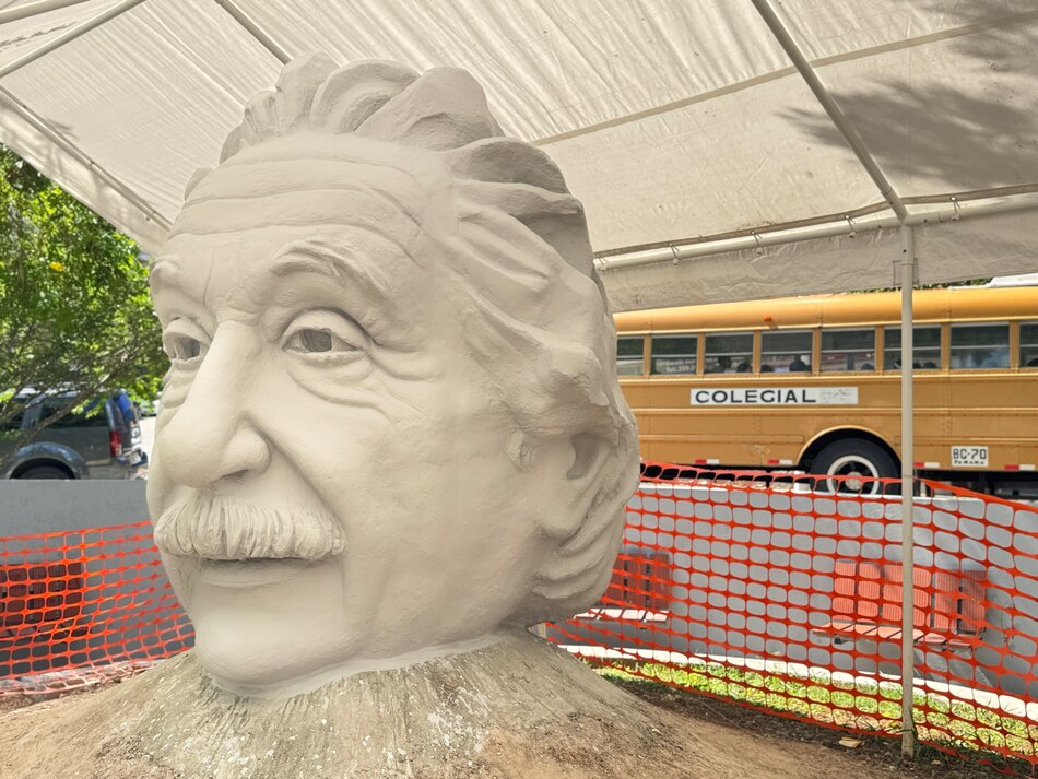 La Cabeza de Einstein en El Cangrejo: una restauración que resalta su valor histórico