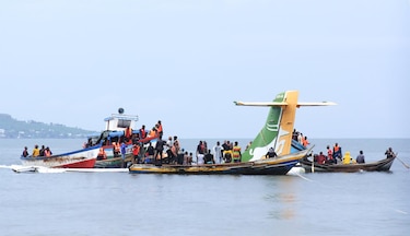 Al menos 19 muertos tras estrellarse avión en el lago Victoria en Tanzania