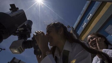Mirada al eclipse solar desde Panamá