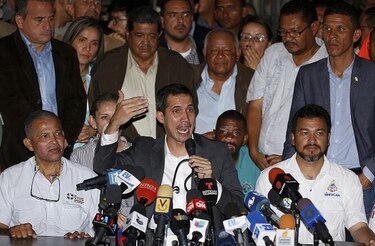 Guaidó advierte que la presión contra Maduro en Venezuela 'apenas comienza'