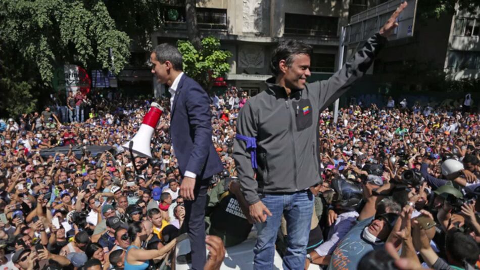 Venezuela: Juan Guaidó encabeza alzamiento contra Nicolás Maduro
