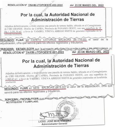 Diputada Yanibel Ábrego adquiere más tierras estatales por centavos