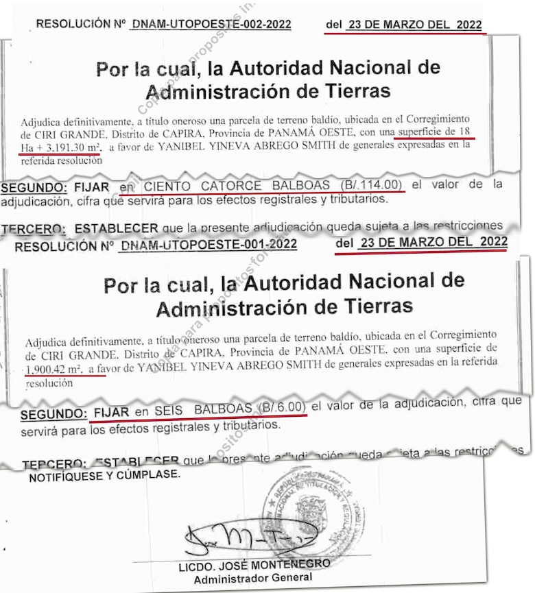 Diputada Yanibel Ábrego adquiere más tierras estatales por centavos
