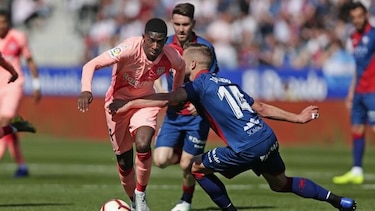 Con suplentes, Barcelona empató 0-0 con el Huesca