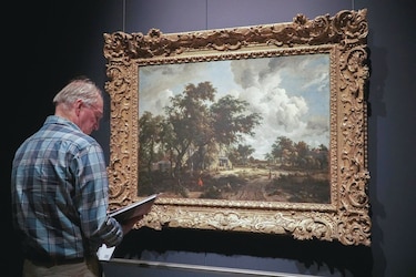 Autorretrato de Rembrandt viaja de Nueva York a Europa