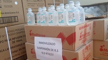 Minsa confirma que suero defectuoso de Medifarma no llegó a Panamá
