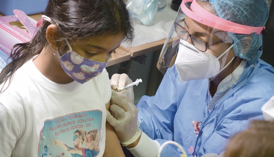 El 50% de los menores de 5 a 11 años tiene al menos una dosis contra la Covid-19