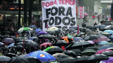 Marchas contra Michel Temer