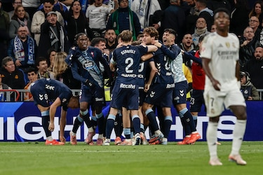 El Celta fulmina la buena dinámica del Real Madrid en el Bernabéu