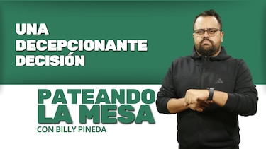 Pateando la mesa: Una decepcionante decisión