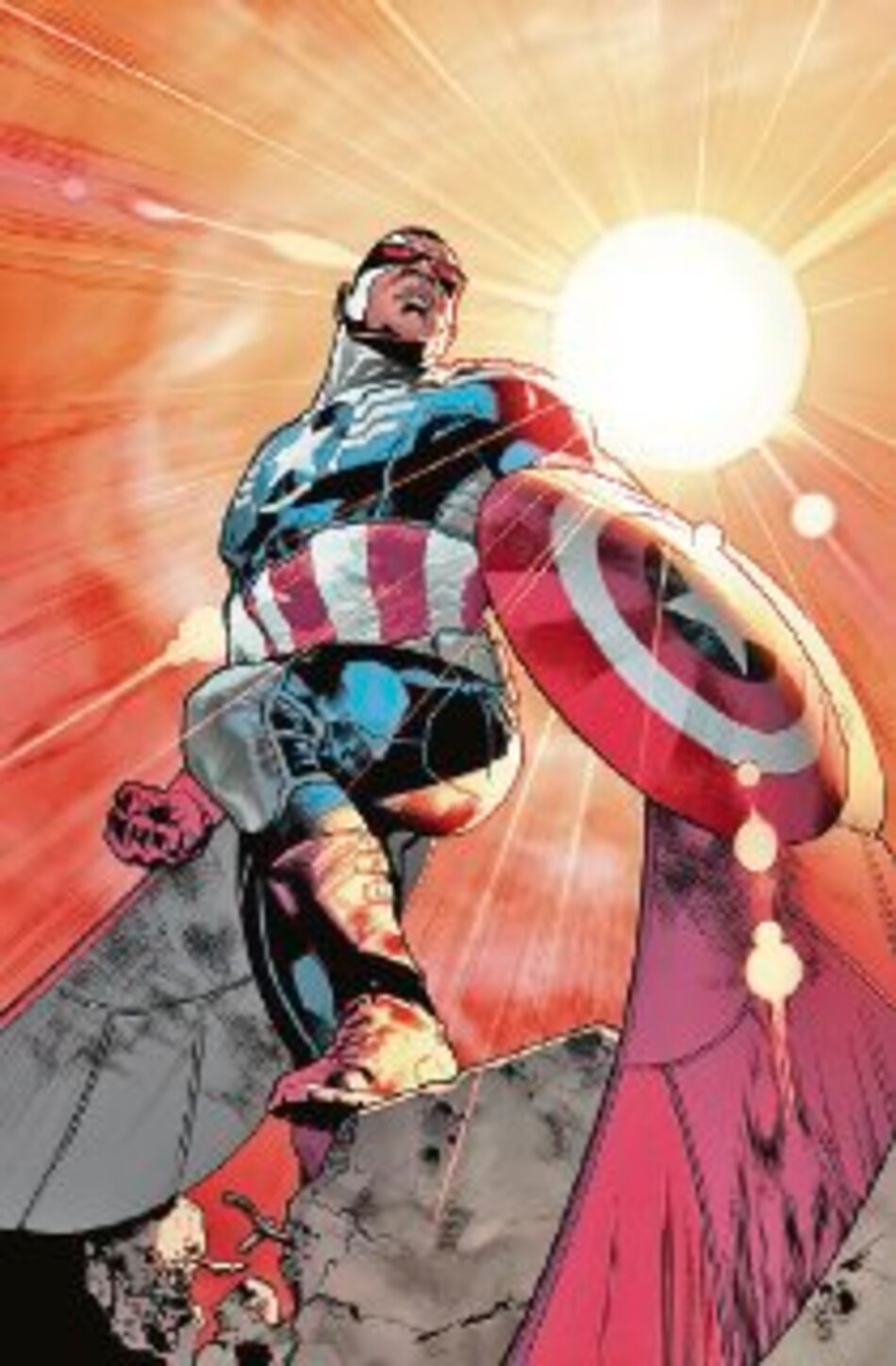 Marvel cambia de raza al Capitán América