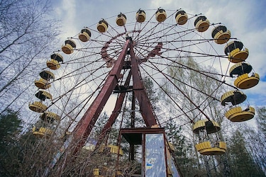 Imágenes de la zona de exclusión de Chernóbil 40 años después del accidente nuclear