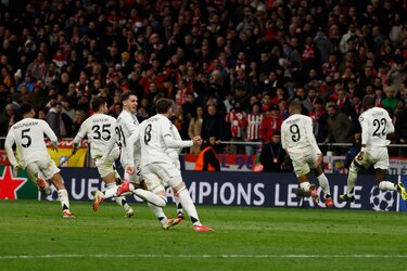 UEFA abre investigación a jugadores del Real Madrid por actuación tras eliminar al Atlético